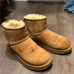 UGG Tan Mini Boots
